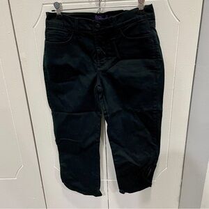 NYDJ Black Crop Jeans